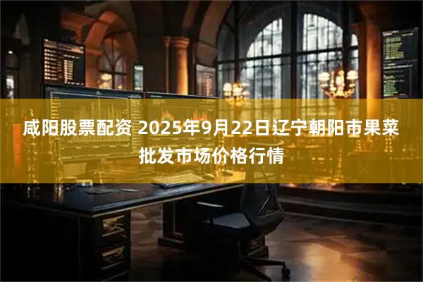 咸阳股票配资 2025年9月22日辽宁朝阳市果菜批发市场价格行情